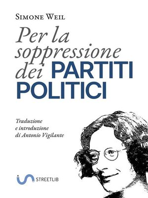 cover image of Per la soppressione dei partiti politici
